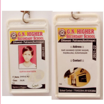 PASTING ID with BOTH SIDE HOLDER 54*96MM