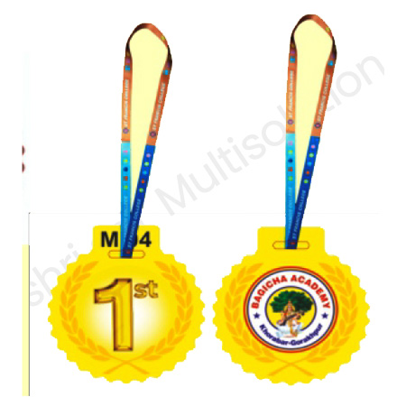 ACRYIC MEDALS SINGLE AND  BOTH SIDE 2.5*2.5 INCH