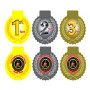 ACRYIC MEDALS SINGLE AND  BOTH SIDE 2.5*2.5 INCH