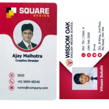 PVC ID CARD PRINT ONE SIDE