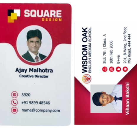 PVC ID CARD PRINT ONE SIDE